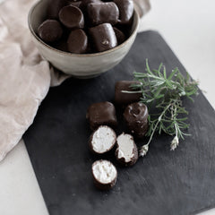Marshmallows con Chocolate